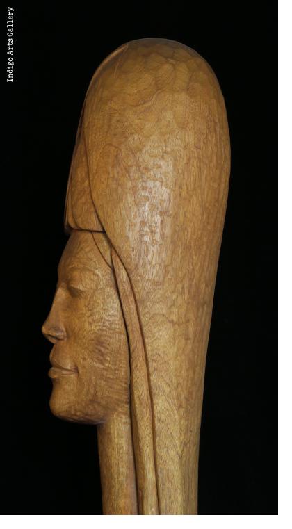 Bust of Woman with Long Neck #2