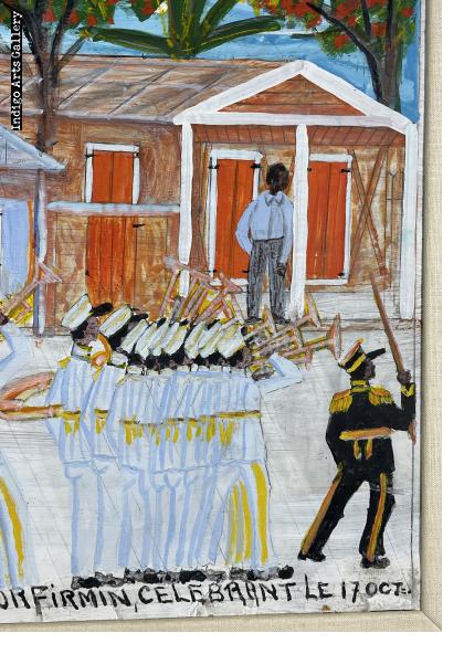 FANFARE DES ELEVES DU LYCEE ANTENOR FIRMIN CELEBRANT, LE 17. OCT.