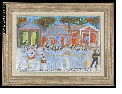 FANFARE DES ELEVES DU LYCEE ANTENOR FIRMIN CELEBRANT, LE 17. OCT.