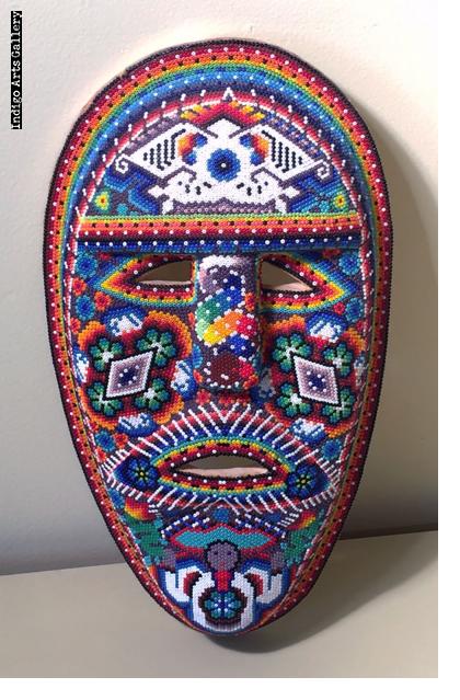 Huichol Beaded Mask