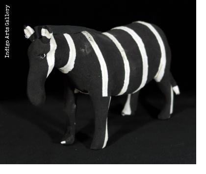 Medium Flip-flop Zebra - black & white
