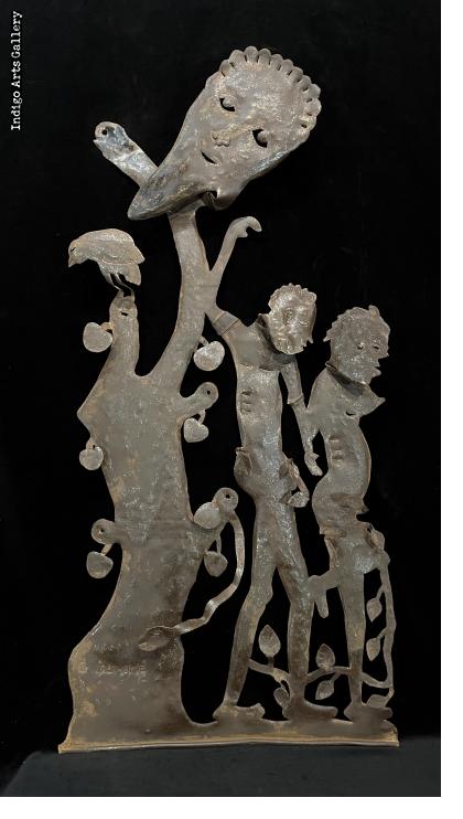 Adam and Eve and God Above