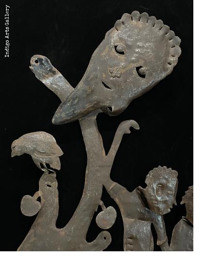 Adam and Eve and God Above