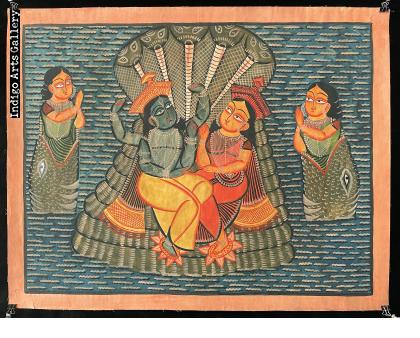 Krishna and Manasa