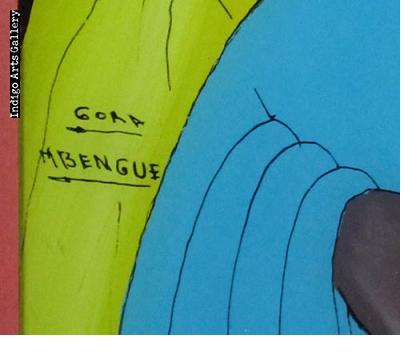 Marabout Bleu - Gora Mbengue