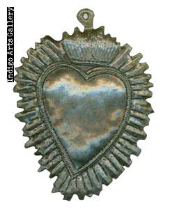 Hearts for Haiti! Recycled Steel-drum Heart Ornaments
