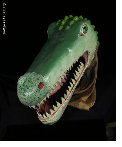 Crocodile Carnival Mask