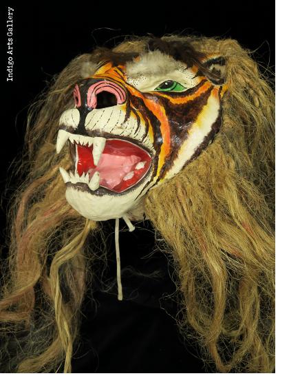 Tiger Carnival Mask