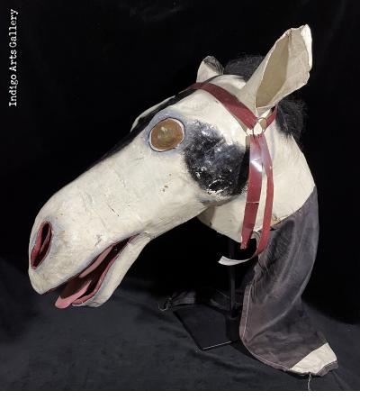 White Horse #2 Haitian Carnival Mask