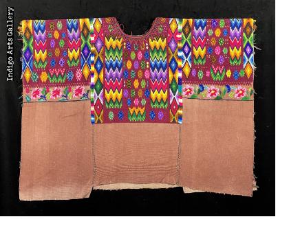 Vintage Huipil from Chichicastenango
