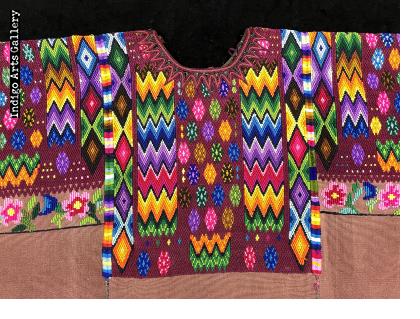 Vintage Huipil from Chichicastenango