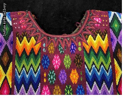 Vintage Huipil from Chichicastenango