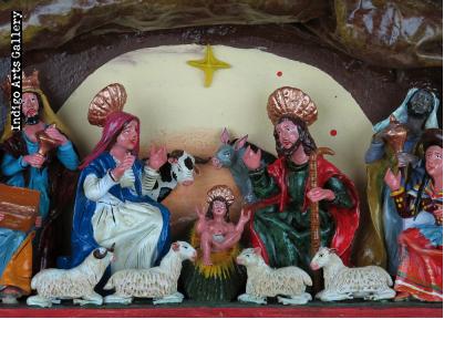 Nacimiento (Nativity) - Retablo (large)