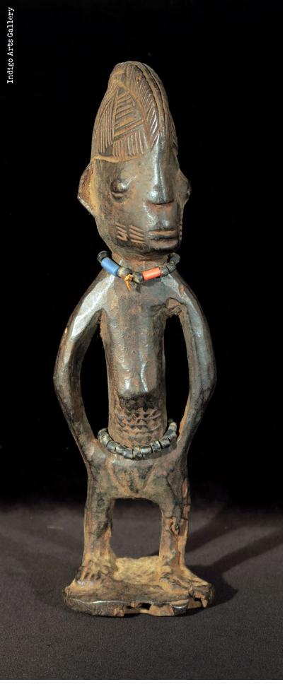 Old Yoruba Ère Ìbejì (Twin figure)
