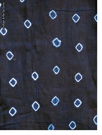 Yoruba Adire Oniko Indigo Tie-dye Cloth