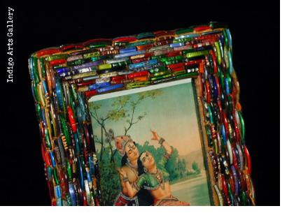Indian Glass Bangle Picture Frames