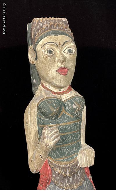 Javanese Standing Figure of Woman