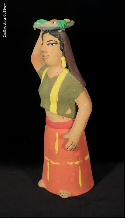 Woman in Tehuana Traje - Traditional Dress