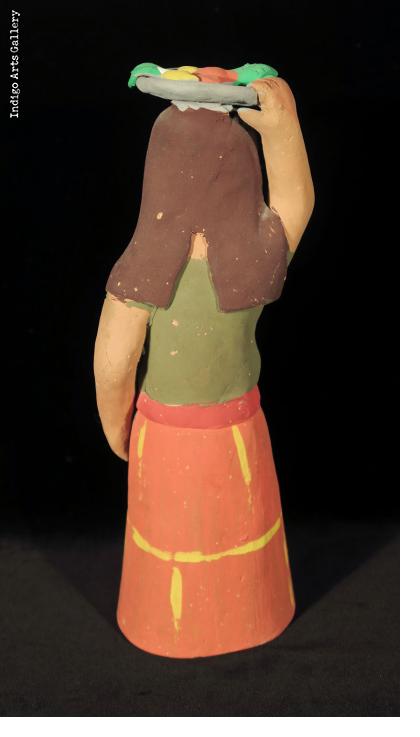 Woman in Tehuana Traje - Traditional Dress
