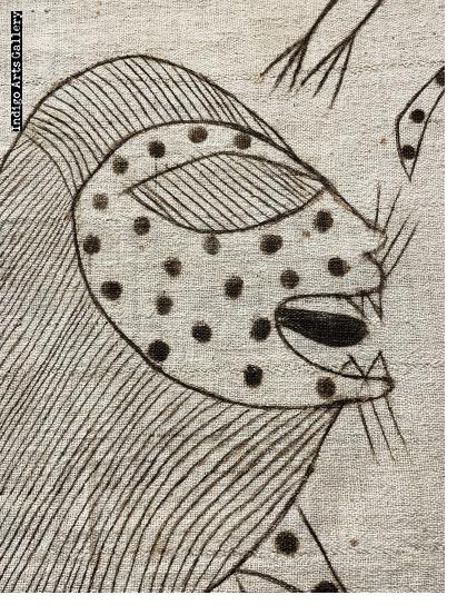  Beasts of the Forest - Korhogo Cloth from the Cote d'Ivoire, c.1970