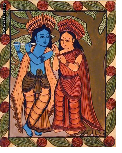 Krishna and Gopi