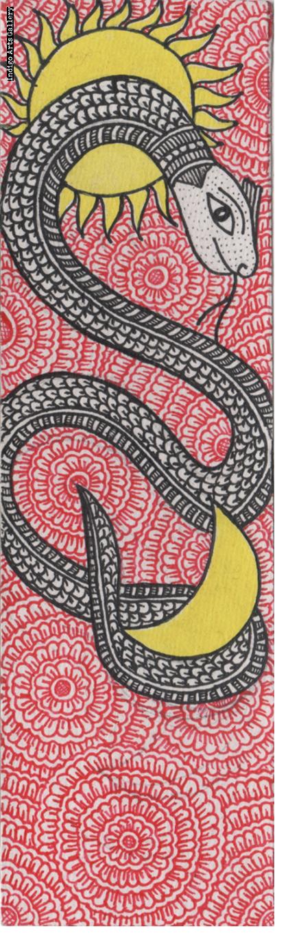 Serpent - miniature painting