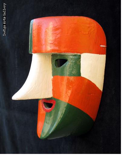 El Pocho Dance Mask from Tabasco