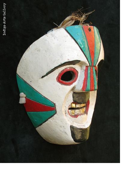 Huastec "Chantolo" mask from Hidalgo