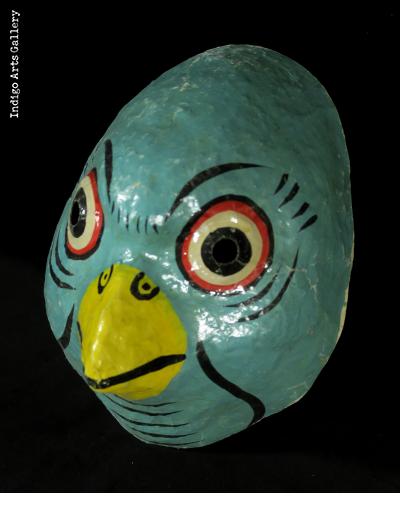 Mexican Papier Maché Bird Mask