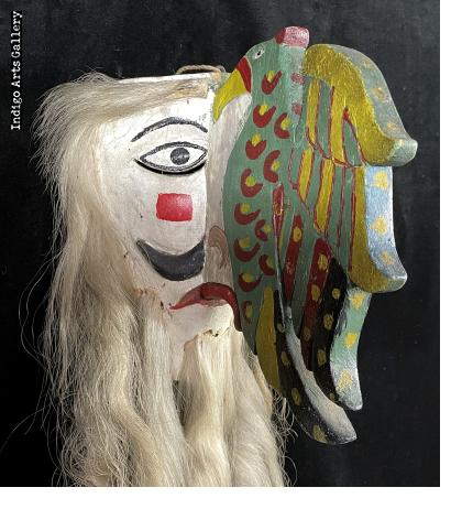 Azteca Dance of the Conquest Mask 