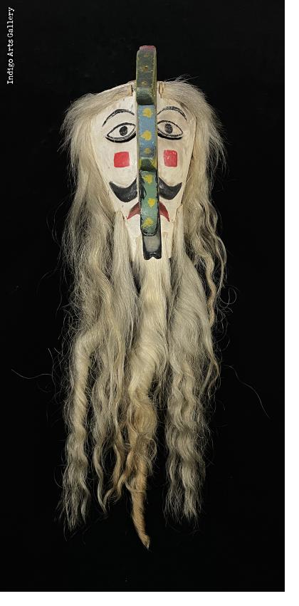 Azteca Dance of the Conquest Mask 