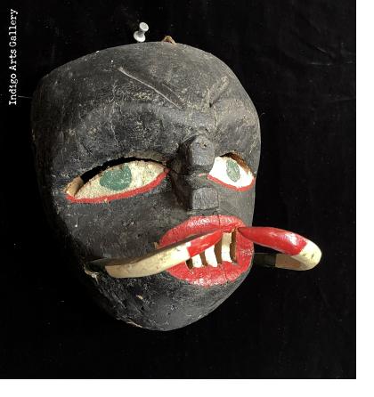 Negrito Colmilludos Mask from Oaxaca