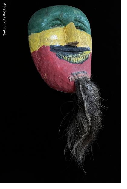 Tricolor Mask with Beard