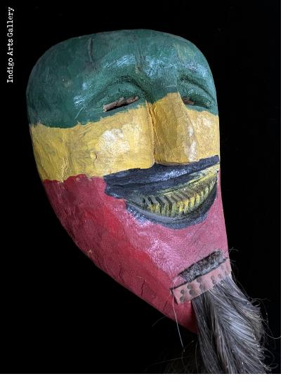 Tricolor Mask with Beard