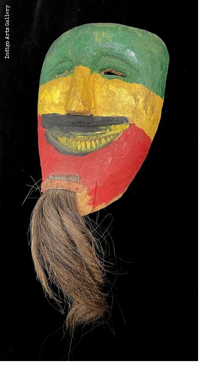 Tricolor Mask with Beard