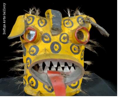 Tecuan Mask, Dance of Tigres