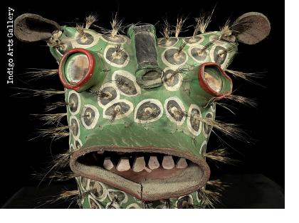 Tecuan Mask, Dance of Tigres