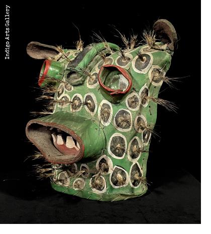 Tecuan Mask, Dance of Tigres