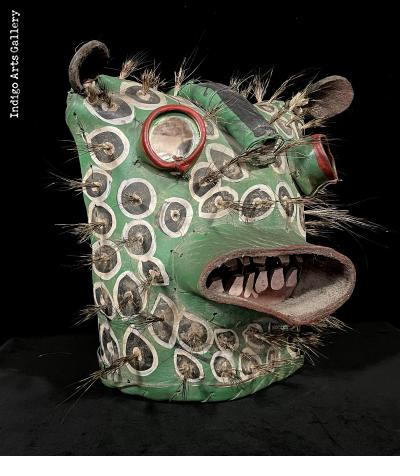 Tecuan Mask, Dance of Tigres