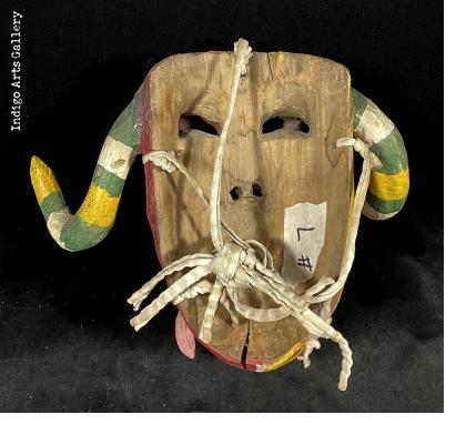 Diablo Mask with Downward Diving Man