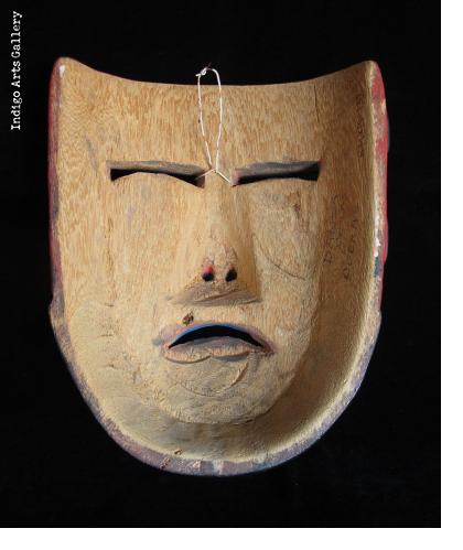 "Guerrero" Ball-player Mask attributed to Victoriano Salgado of Michoacan