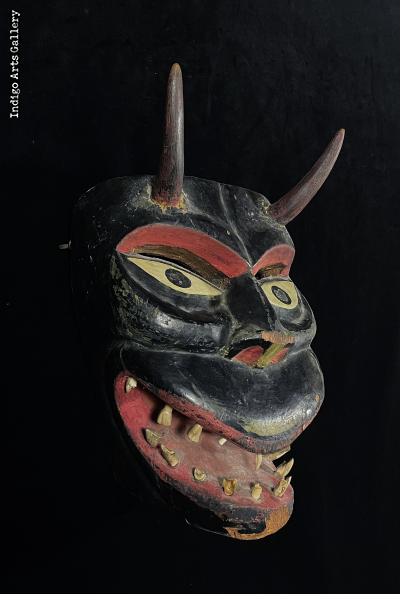 Old Diablo Mask attributed to Victoriano Salgado of Michoacan