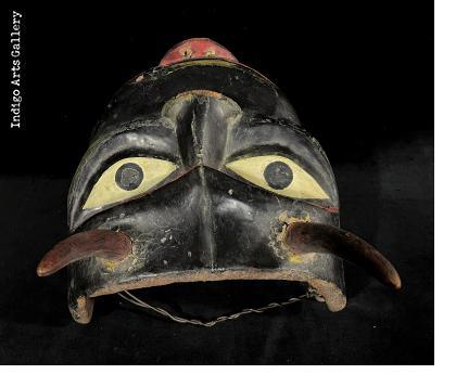 Old Diablo Mask attributed to Victoriano Salgado of Michoacan