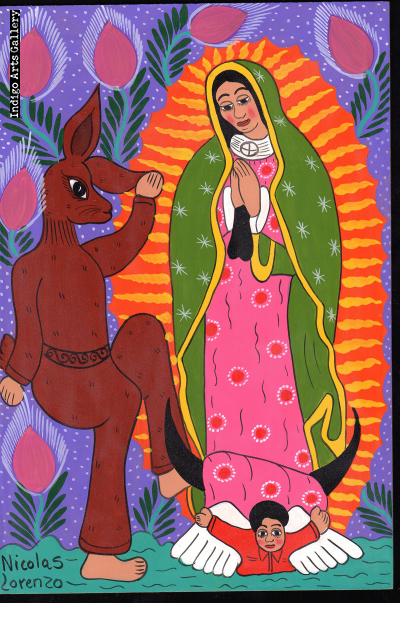 La Virgen y el Conejo Danzando