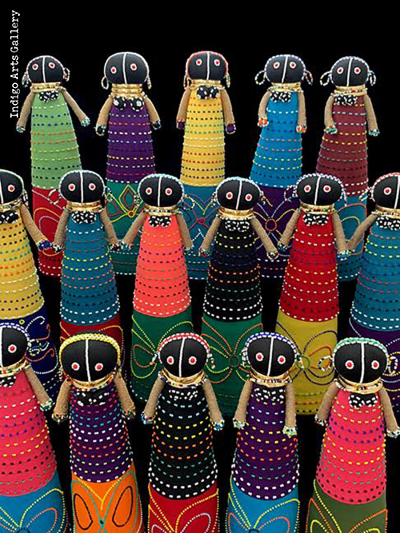 Ndebele Ceremonial Doll - large