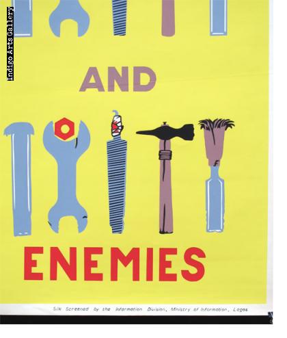 FRIENDS AND ENEMIES - Workplace Safety Poster #2