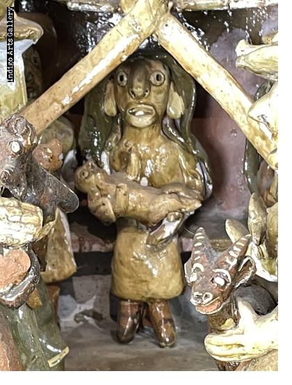 Nacimiento Sol Divino - Vintage Ocumicho Nativity Nacimiento Sol Divino - Vintage Ocumicho Nativity