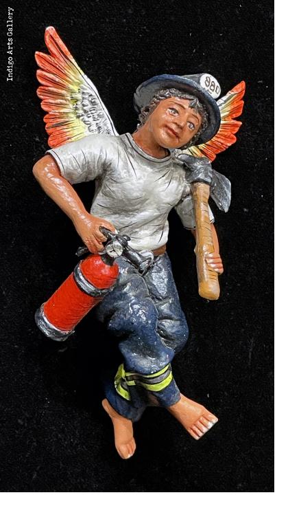 Angel Bombero 880 - retablo figure