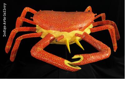 Crab - Papier Maché Carnival Sculpture