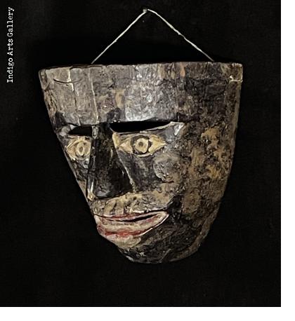 Antique Peruvian Negrito Dance Mask